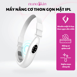 [Mã ICBFRI300 giảm 10% đơn 250K] Máy Massage Nâng Cơ Mặt NANOSKIN HY18 Công Nghệ Xung Điện EMS Giảm Mỡ Tạo Cằm Chữ V