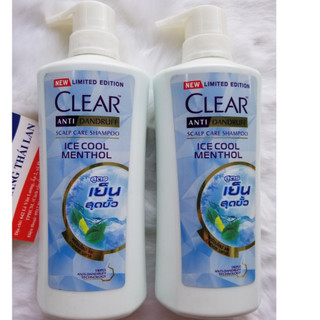 Dầu gội clear 400ml thái lan