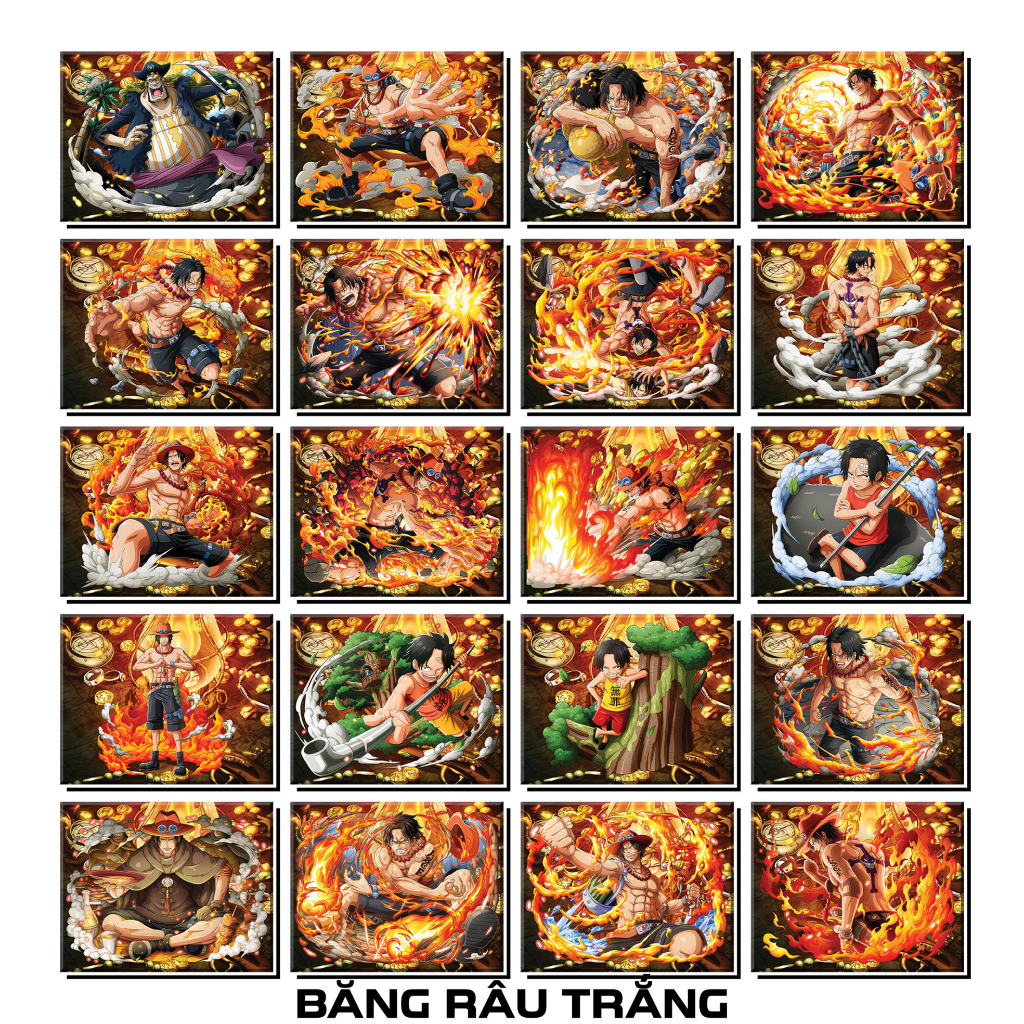 - Phần 27 - Thẻ Bài One Piece - Băng Râu Trắng