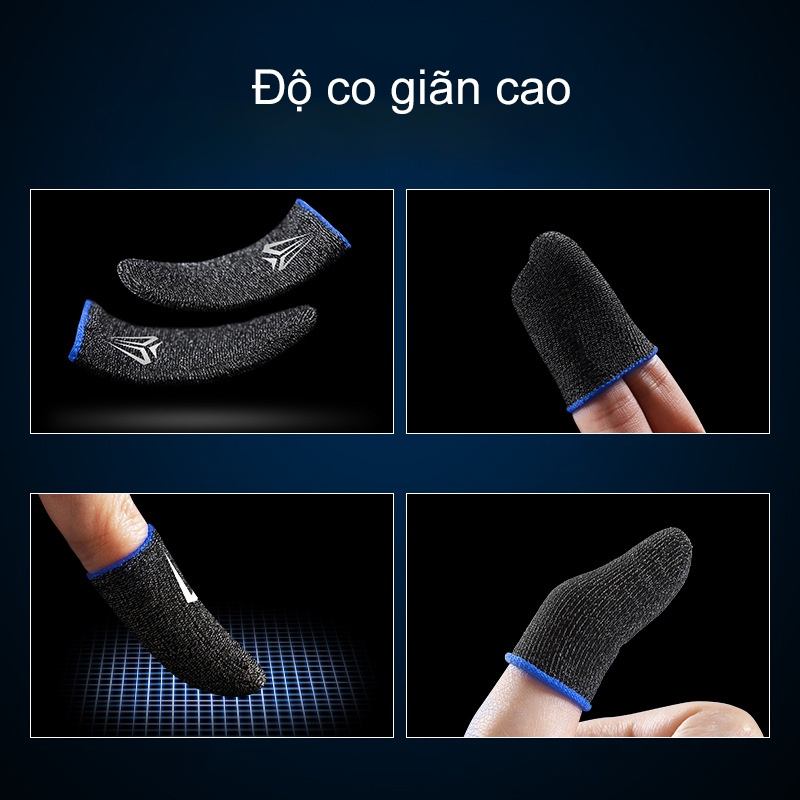 Bao Tay Chơi Game Shezi Găng Tay Bao Ngón Tay Cao Cấp Chống Mồ |Hôi Chơi Game FF, PUBG Liên Quân - Bảo Hành Đổi Mới 1 1
