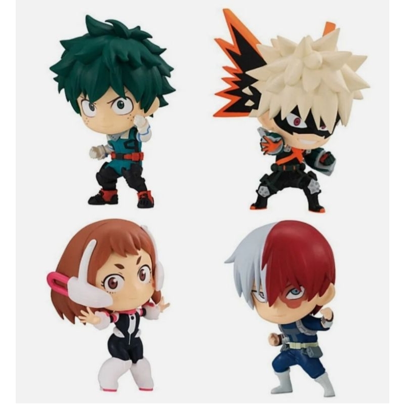 Mô hình Figutto các nhân vật trong My Hero Academia Deku Bakugo Shoto Ochako