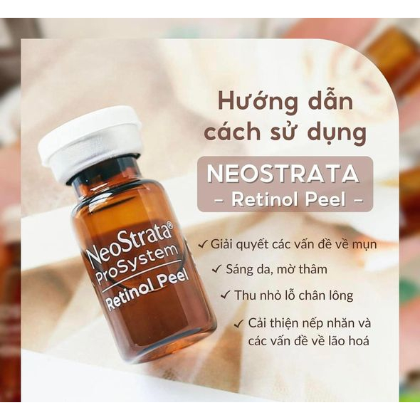 1 Lọ tinh chất thay da sinh học Neostra Retinol Peel 1.5 ml
