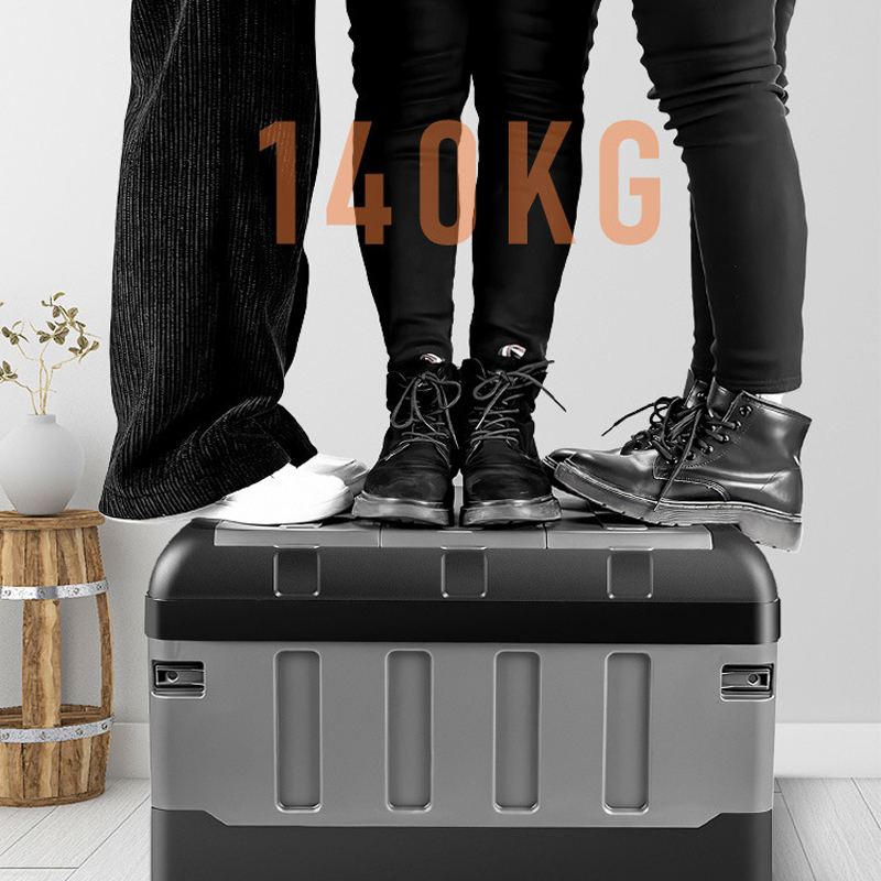 Hộp Đựng Đồ Gấp Gọn Thông Minh 70L, Thùng Đựng Đồ Cốp Sau Ô Tô Chống Va Đập