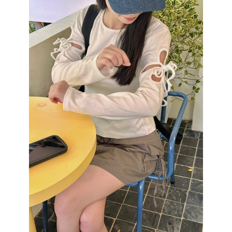 Áo thun Floral cut out Lollie made TKP185 LOLLIE STUDIO