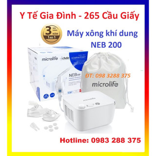 Máy xông mũi họng Microlife NEB 200 - Bảo hành 3 năm