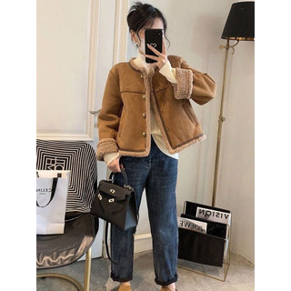 ÁO KHOÁC GIẢ DA LỘN LÔNG CỪU QCCC