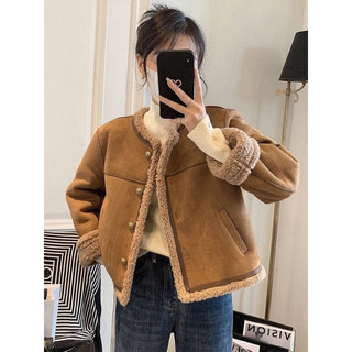 ÁO KHOÁC GIẢ DA LỘN LÔNG CỪU QCCC