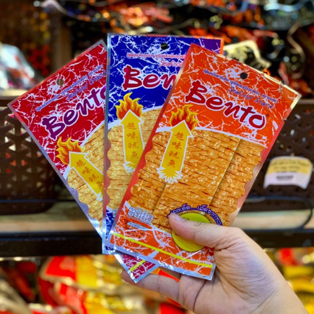 1 Gói Mực BenTo Nhỏ Xé Cay Thái Lan 5g Ăn Vặt Tiểu Muội
