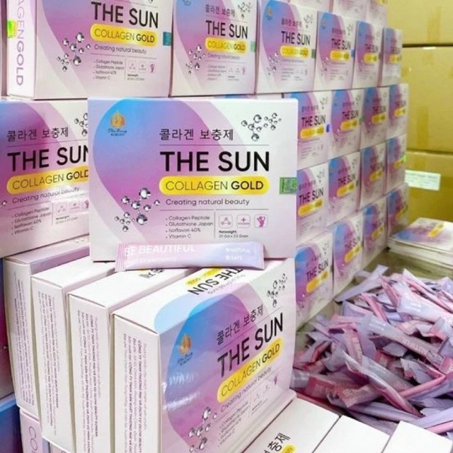 Collagen trắng da mờ nám The Sun Gold