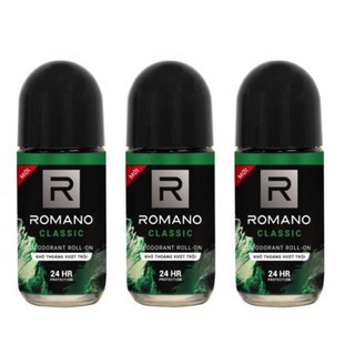 LĂn khử mùi Nam Romano Classic Khô Thoáng Vượt Trội