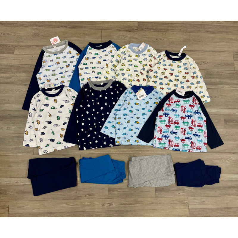 Bộ cotton xuất Nhật bé trai