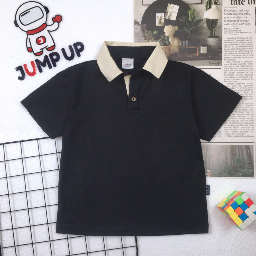 Áo Thun Bé Trai Có Cổ, Áo Phông Có Cổ Bé Trai Chất Cotton Siêu Đẹp