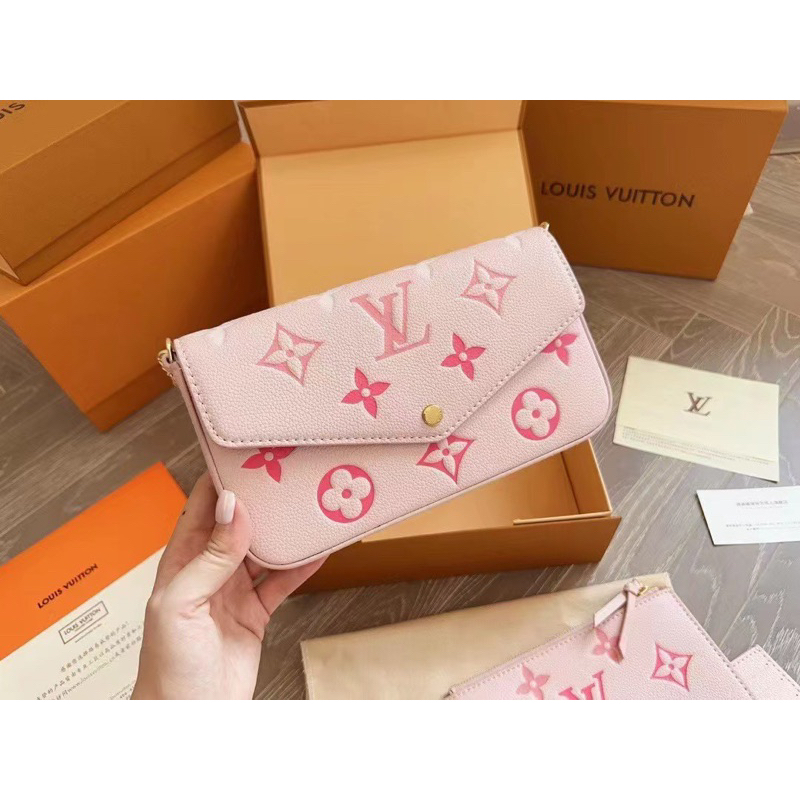 Set 3 túi lv hàng super sale full 2box da bò thật