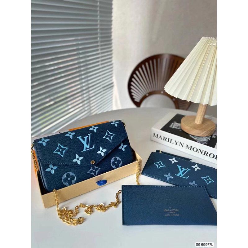 Set 3 túi lv hàng super sale full 2box da bò thật