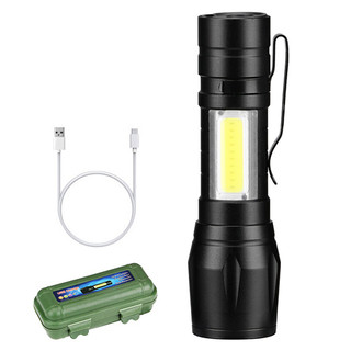 Đèn pin mini siêu sáng cao cấp có zoom