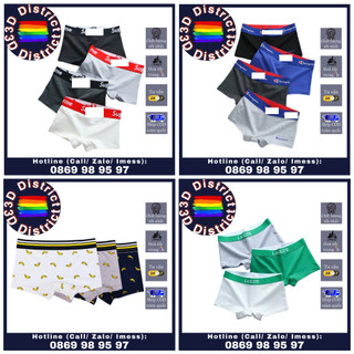 Combo 5 chiếc quần boxer/ quần lót/ quần bảo hộ cho nữ/ tomboy chất liệu cotton cao cấp