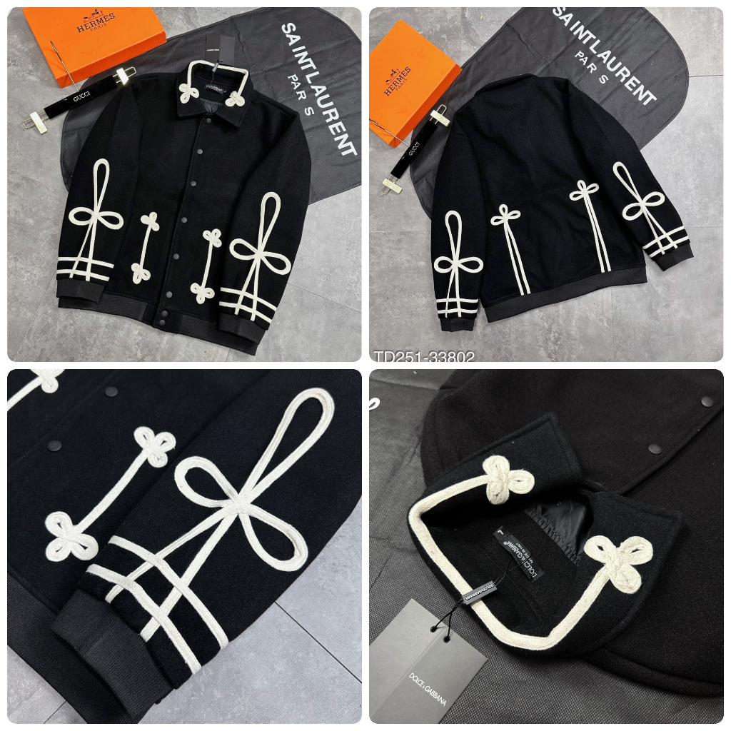 Áo khoác nam bomber Lv chất liệu nỉ nhung cao cấp