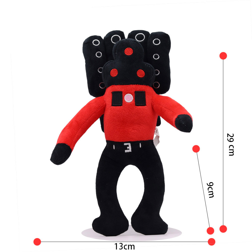 Gấu Bông Skibidi Toilet Nhồi Bông Đáng Yêu Cho Mọi Lứa Tuổi