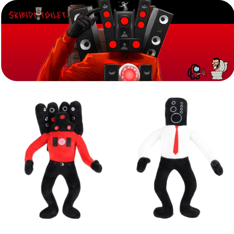 Gấu Bông Skibidi Toilet Nhồi Bông Đáng Yêu Cho Mọi Lứa Tuổi