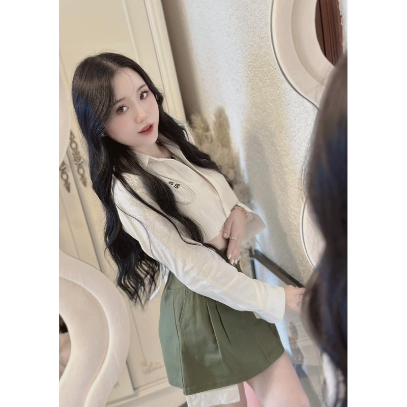 SET ÁO SƠMI MM MIX CVAY RÊU