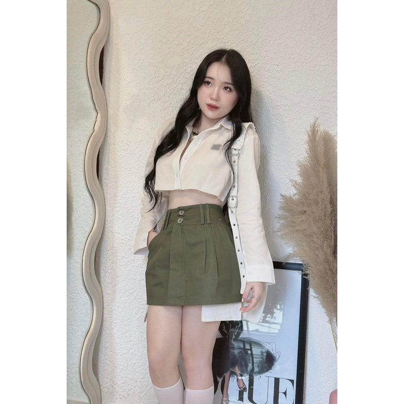 SET ÁO SƠMI MM MIX CVAY RÊU