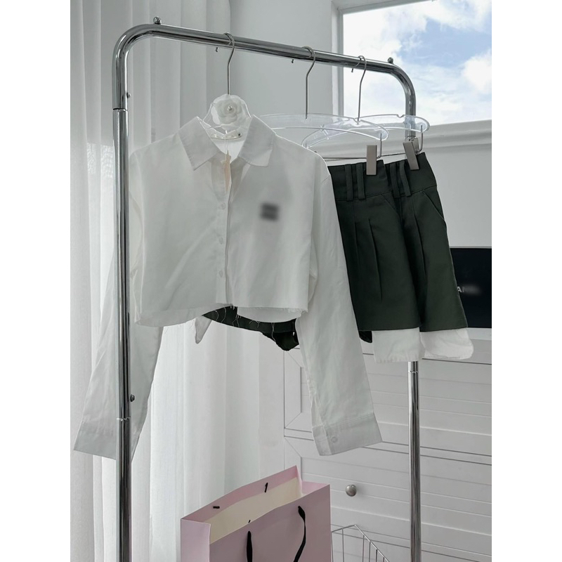 SET ÁO SƠMI MM MIX CVAY RÊU