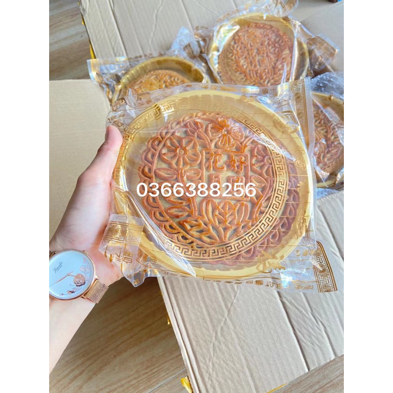Bánh Nướng nhân khoai môn trứng muối mochi