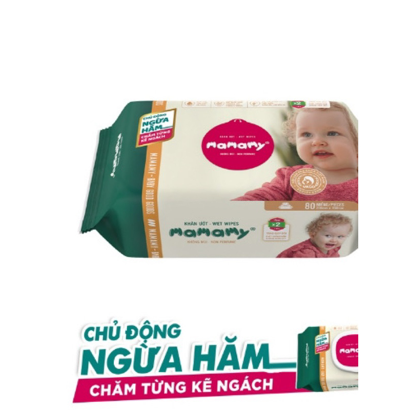 Khăn ướt Mamamy 80 tờ