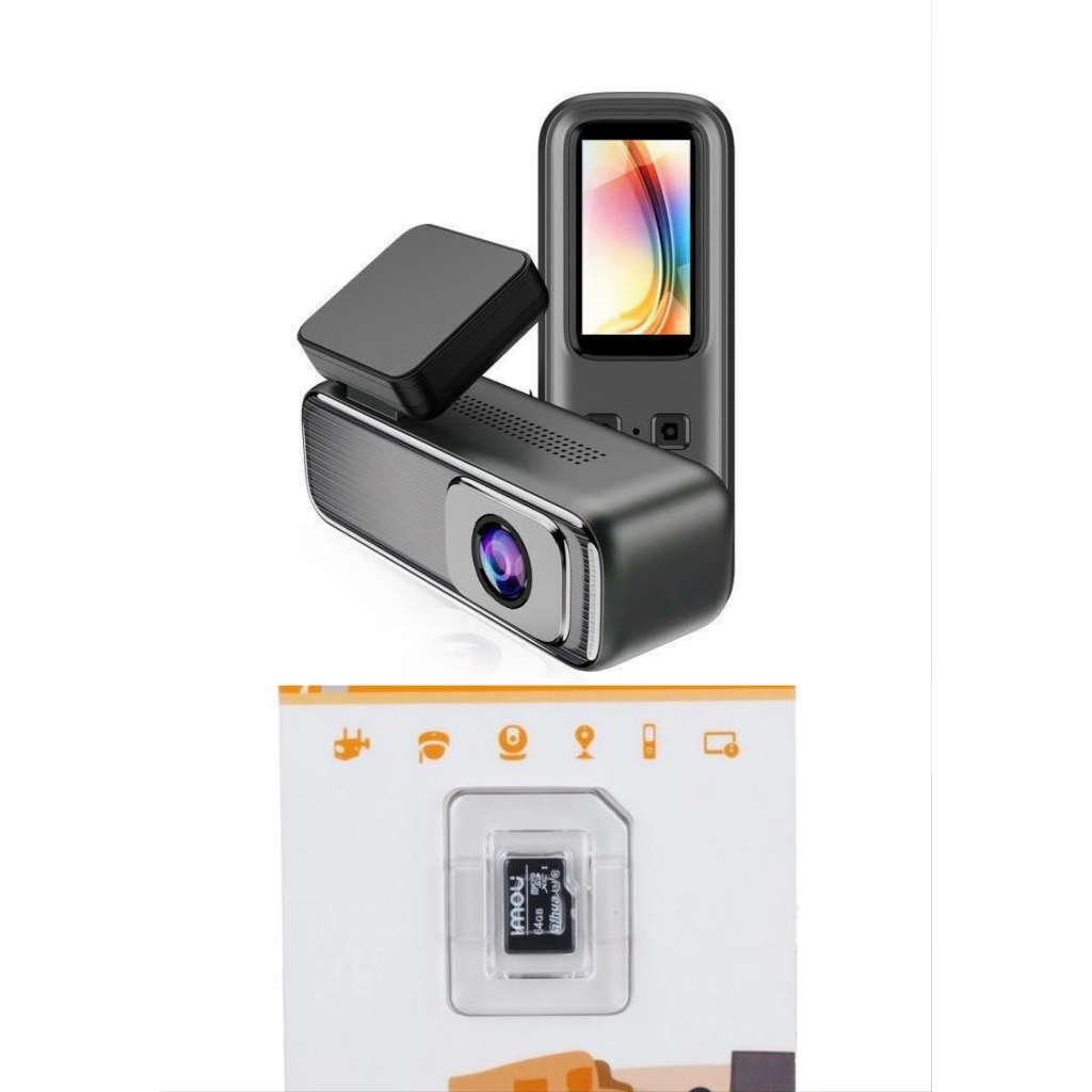 Camera Hành Trình Q6 1 Mắt Có Màn Phụ Full HD Mới 2023 Tắt Máy Ghi Hình Liên Tục 48H