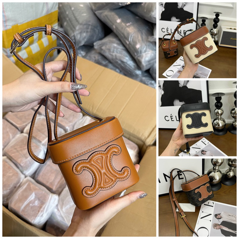 Túi C dáng hộp size14 mini. Ảnh video hàng về