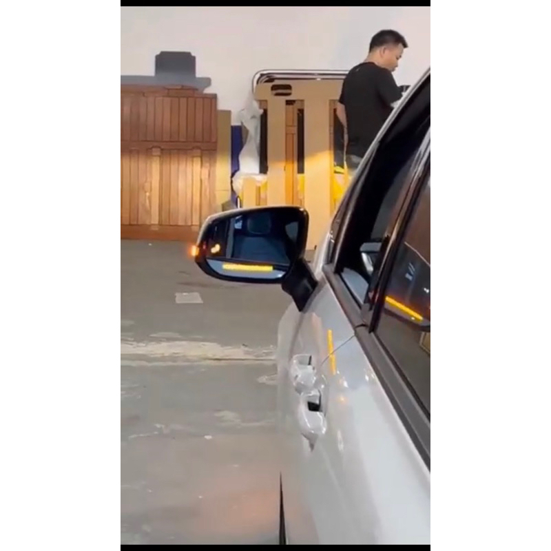 Mặt gương sấy 5in1 dùng chung Toyota Fortuner, Innova, Hilux, Cross...