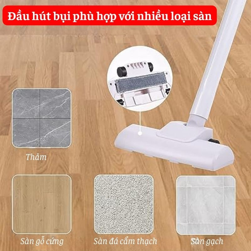 Máy hút bụi giường nệm, Máy hút bụi cầm tay không dây lực hút siêu mạnh công suất lớn, Máy hút bụi mini gia đình, ô tô