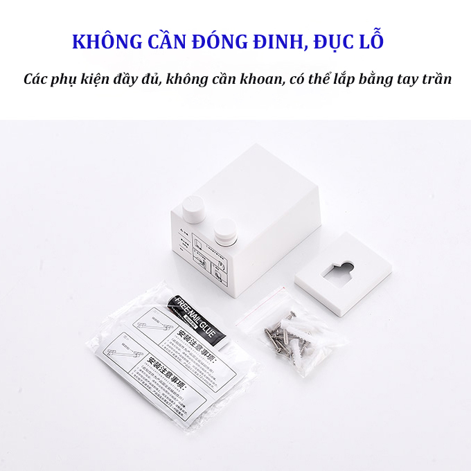 Dây phơi quần áo - Dây phơi đồ thông minh rút gọn 4.2m, inox 304 dán tường - khoan lỗ tiện lợi