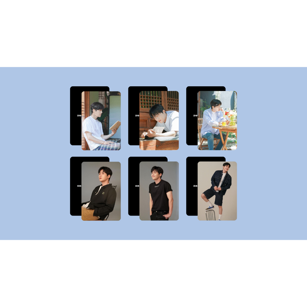 Set card bo góc Kim Seon-ho