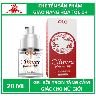 Gel bôi trơn tăng khoái cảm nữ OIO Climax Pleasant Lift chai 20ml