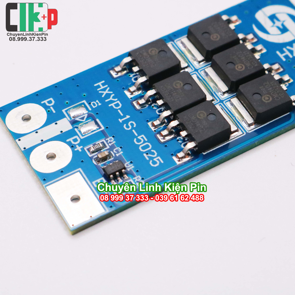 Mạch 1S 25A 3.2V Bảo Vệ Pin Lithium LifePO4 3.2V HXYP-1S-5025 CLKP