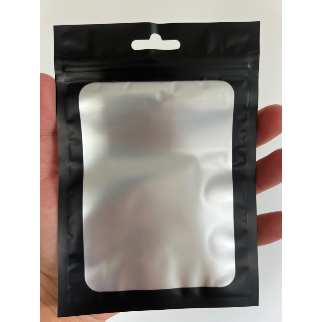 Túi zip foli nhôm đen va hồng