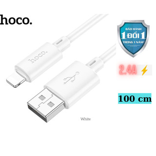 Cáp sạc hoco x88 type-c sạc nhanh 2.4a dây cao su dẻo siêu bền dài 1m