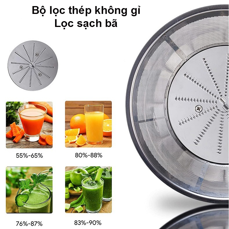 Máy ép trái cây Sokany 4000 Công Suất 800W. Máy ép hoa quả chính hãng