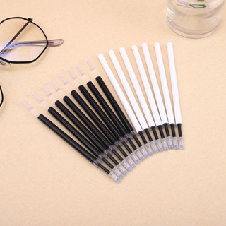  Combo 10 Ngòi bút gel Morandi ngòi 0,5mm set 10 ngòi bút vỏ ngòi màu trắng mực màu đen dùng thay vào bút lò xo bấm 