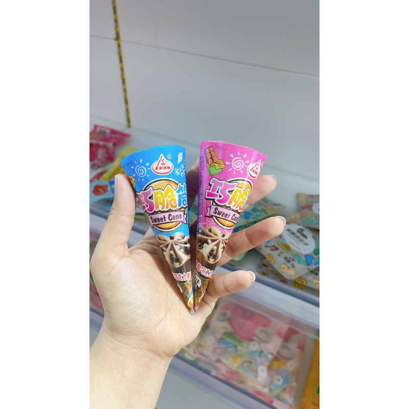 Sỉ tháp 30 cây kẹo hình kem ốc quế