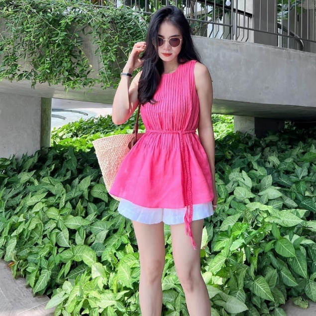 set đồ kiểu nữ, set áo+ quần shot năng động xinh tươi phù hợp đi chơi đi dạo phố ( có hình trải sàn)