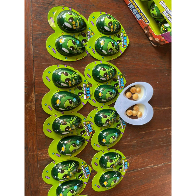 Sỉ hộp 30 vỉ bánh chấm trái tim hình ngộ nghĩnh