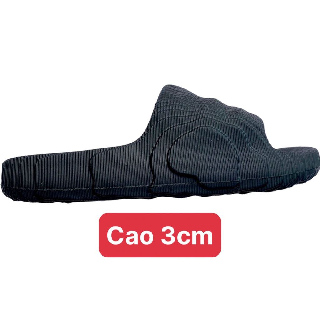 Dép bánh mì quai ngang nam nữ tạo hình độc đáo eva đế cao đúc nguyên khối