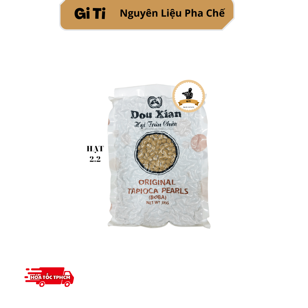Trân Châu Douxian Hàng Huy 3kg (Size 2.2) - Trân Châu Dou xian