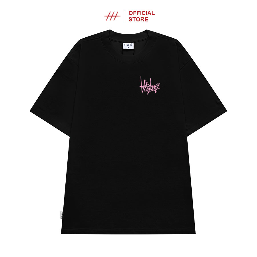 Áo thun Unisex tay lỡ cotton local brand HIDANZ - Signature