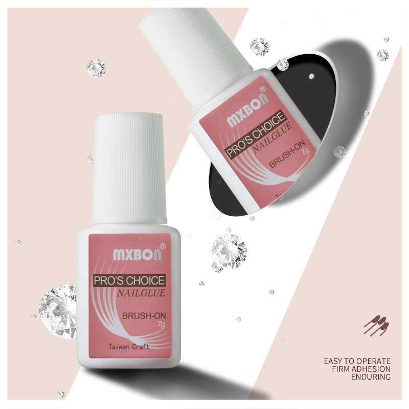 Keo dán móng giả Bivota gel dán móng tay giả móng úp mxbon 7g cao cấp KD13