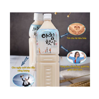 Nước sữa gạo số 1 hàn quốc 아침햇살 1.5lít
