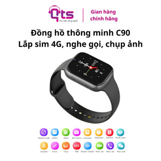 Đồng Hồ Thông Minh Cho Trẻ em, Học sinh, Sinh Viên, Chính Hãng QTS, Lắp Sim Gọi, Video Call Watch, Định vị GPS