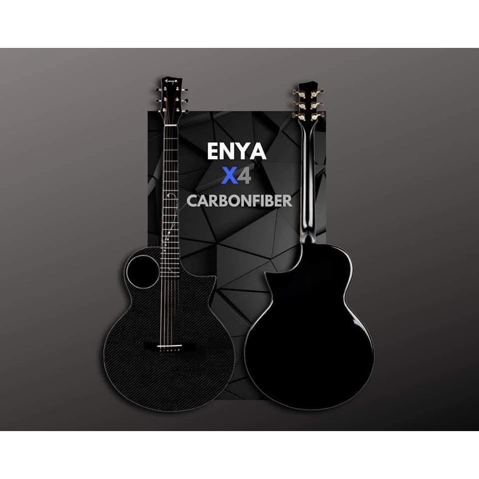 Đàn Guitar Enya X4 PRO EQ Carbon - FULL PHỤ KIỆN HÃNG CÓ HỘP ĐỰNG CAO CẤP